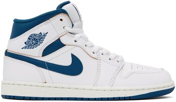 Nike Jordan 白色 Air Jordan 1 Mid SE 高帮运动鞋