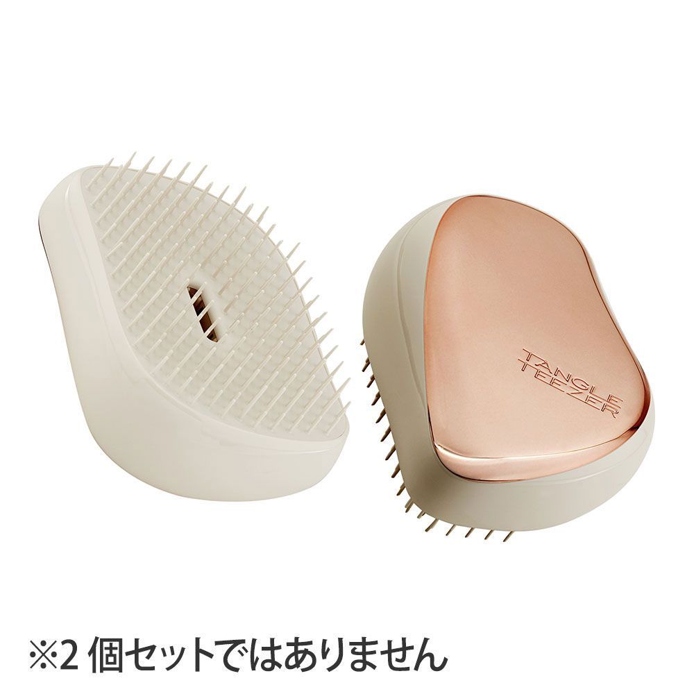 美品】 タングルティーザー TANGLE TEEZER コンパクトスタイラー ローズゴールド リュクス 754678