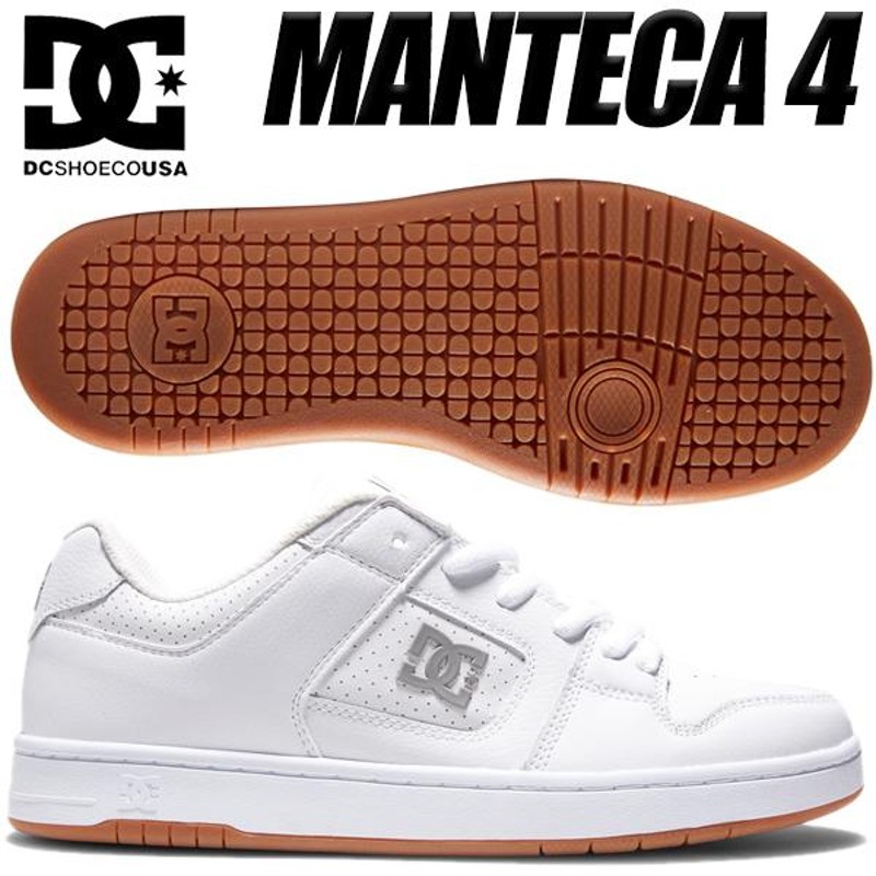 DC SHOES MANTECA 4 M SHOE WHITE/BATTLESHIP/WHITE dm005001-hbw