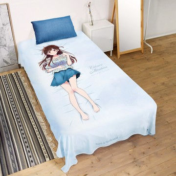 出租女友 B款 全彩單人床單