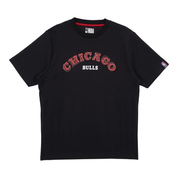 【NBA】基本版 印花 短袖上衣 公牛隊-3325100220