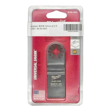Milwaukee 美沃奇 台灣公司貨 武士牙木工鋸片 48-90-0055 32mm 紅黑  1個