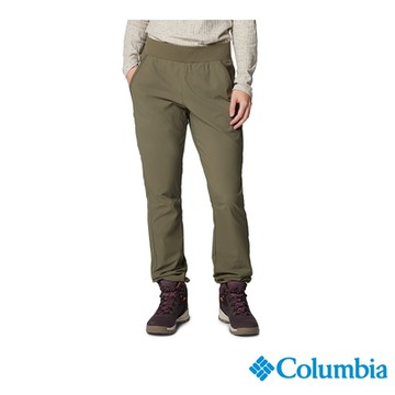 Columbia 哥倫比亞 女款 - 超防曬UPF50 防潑長褲-軍綠色 UAR09800AG/IF