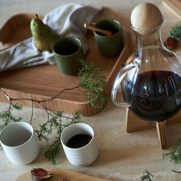 瑞典 sagaform Ellen 馬克杯2入組 二色 - 白