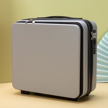 韓版小清新迷你16寸密碼箱收納箱前開蓋手提行李箱化妝箱可掛大箱