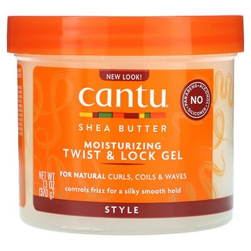 Cantu, 乳木果油，保濕卷髮定型啫喱，13 盎司（370 克）