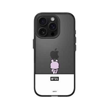 iPhone 16 Pro Clear (相機按鈕) 酷墨灰 - BT21 - 猜猜是誰？ MANG