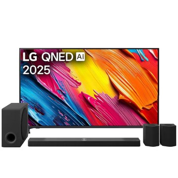LG 65型 4K QNED 70系列 智慧聯網顯示器+ LG 5.1.3 聲道立體環繞聲霸 (65QNED70ATA+S80TR)