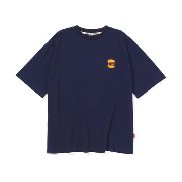 日本POLER PRM WASH STEAMED HAMS CHENILLE EMB TEE 漢堡T / 藍