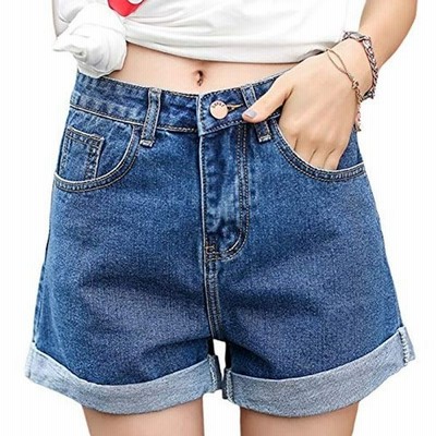 Nuage Mauve ショートパンツ レディース デニム 短パン ジーンズ ホットパンツ ロールアップ 通販 Lineポイント最大get Lineショッピング