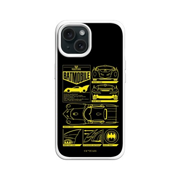 iPhone 15 SolidX 白 - Batman 蝙蝠俠 - 蝙蝠車
