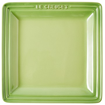 酷彩 東方方形盤  1個  L (27cm)  棕櫚綠