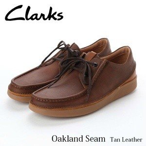 メンズ シューズ カジュアル Clarks(クラークス) タンレザー レザー