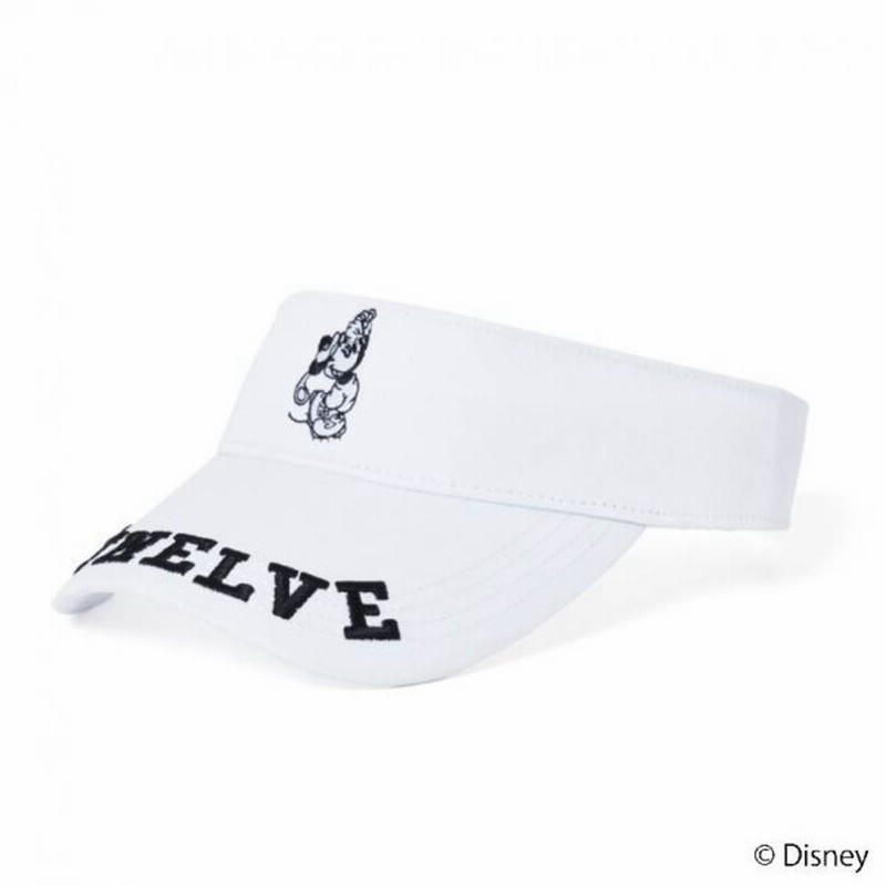 初回特典付 V12 ゴルフ ヴィ トゥエルブ Mickey Visor メンズ レディース サンバイザー ミッキーマウス ロゴ 刺繍 ディズニー Golf ファッション スポーツ アウトドア カジュアル V Cp02 全品送料無料 Agribiz Kenyacic Org