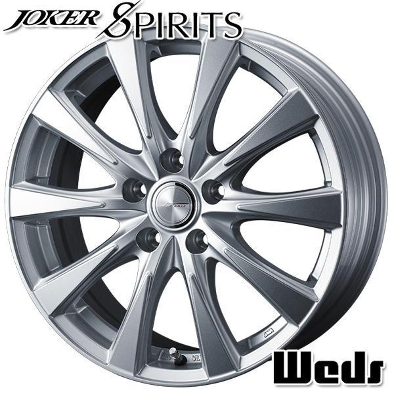 15inch60J43mmWeds joker  15インチ ホイル GOODYEAR タイヤ ４本セット