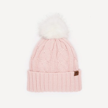 Roots 配件- OLIVIA CABLE 球球毛帽