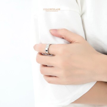 柒彩年代【NC96】超簡約素面鋼製戒指~極簡亮面.抗過敏.氧化~單支價格