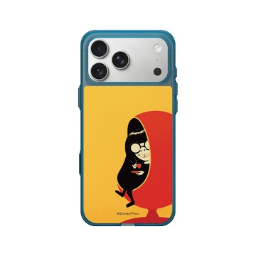 iPhone 17 Pro Max Clear (相機按鈕) 夜幕藍 - 迪士尼-皮克斯 PIXAR - 超人特攻隊-衣夫人