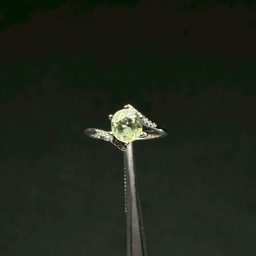 薄荷綠碧璽｜人緣桃花 能量滋補 天然晶石 活圍戒指 HH04-111