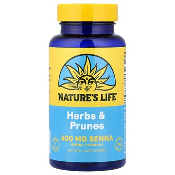 Nature's Life, 草本和梅子，100 片素食片