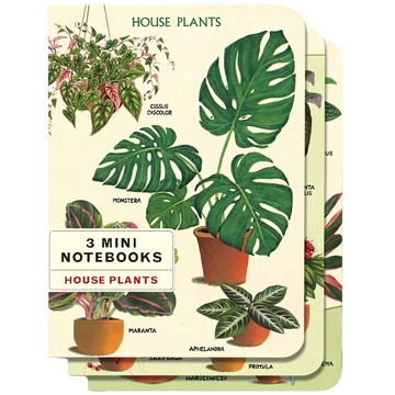 CAVALLINI&CO. 口袋筆記本迷你筆記本-室內植物  1組