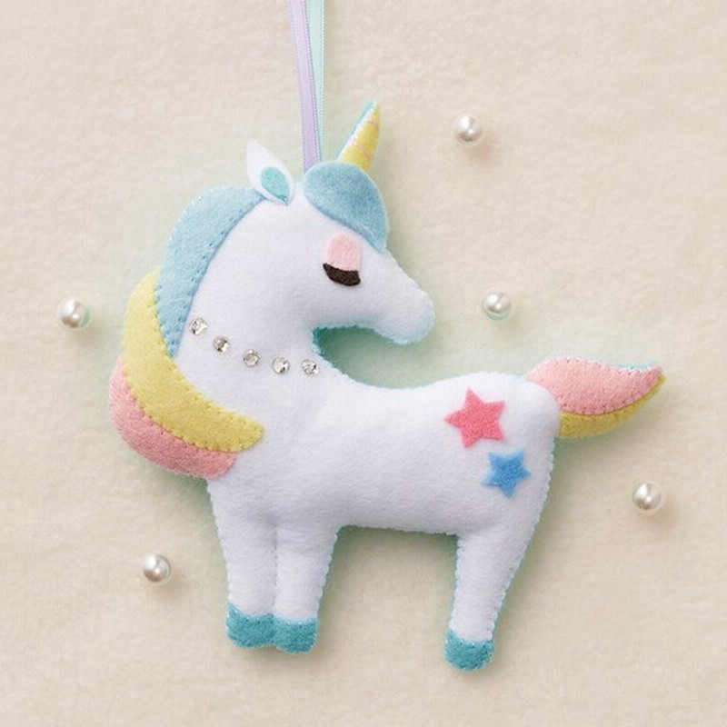 ゆめいろマスコットキット ホワイトユニコーン 子ども手芸キット 白 ユニコーン フェルトキット ゆめいろ ゆめかわ サンフェルト 通販 Lineポイント最大0 5 Get Lineショッピング