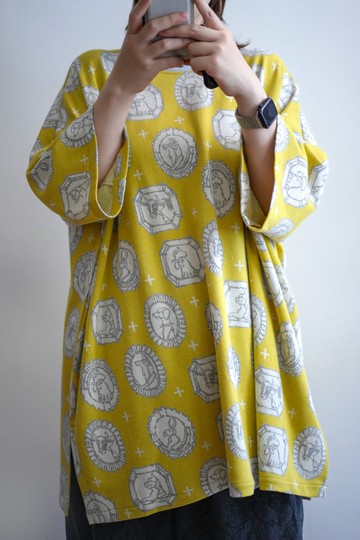 動物頭像商城寬版長T