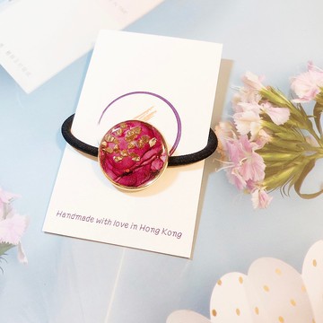 酒精墨水藝術髪圈