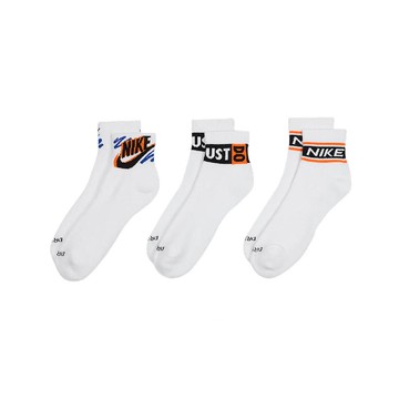 休閒襪 Everyday Plus Cushioned 襪子 短襪 白 3雙入 HJ9378-901