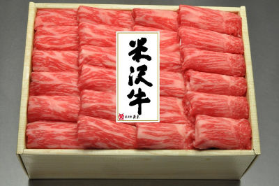 米沢牛黄木 85025 米沢牛モモしゃぶしゃぶ用 400g 肉