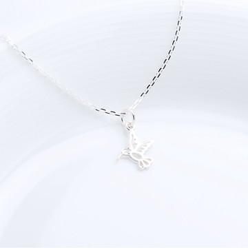 【Angel & Me】愛 蜂鳥 (小) s925 純銀 項鍊 生日 情人節 禮物