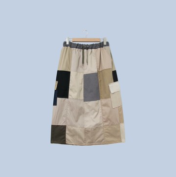 Back to Green- 再製拼接裙 25-35 腰可穿//S01 vintage skirt