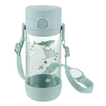 Richell 利其爾 幻夢旅程直飲水杯 學習訓練杯  幻夢木馬 綠色 + 透明色  450ml  1個