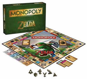 ゼルダの伝説 モノポリー The Legend of Zelda Monopoly(中古:未使用