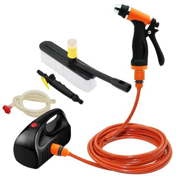 洗車器 洗車神器高壓家用洗車機12V便攜洗車器車載水泵刷車清洗機洗車泵