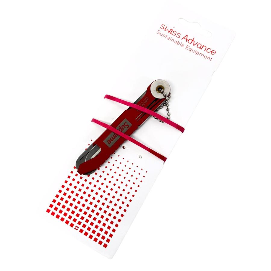 SUPREME 21AW 「Swiss Advance Crono N5 Pocket Knife」ポケットナイフ レッド サイズ：- (EC)