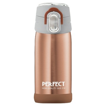 PERFECT 理想 極緻超輕量316真空杯  玫瑰金  350ml  1個