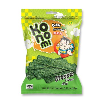 KONOMI相撲手脆紫菜26g-原味