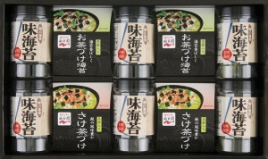  永谷園お茶漬け・柳川海苔詰合せ 柳川海苔味付け海苔 (8切32枚) ×6 永谷園お茶づけ海苔 (6.3g×3袋) ・永谷園