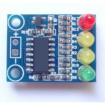 【AI電子】 *(30-9)12V 蓄電池 4段 電量指示器模組 板載4位元電量指示LED燈