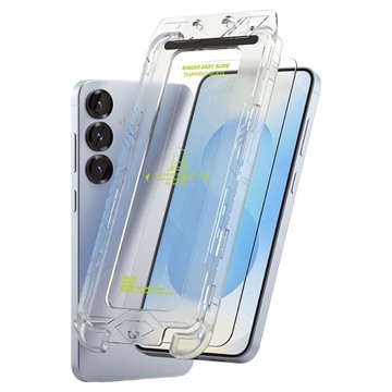 Ringke EASY SLIDE TEMPARD GLASS 強化玻璃手機螢幕保護貼2件組  1組  Galaxy S25 plus