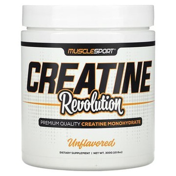 MuscleSport, Creatine Revolution，原味，10.6 盎司（300 克）