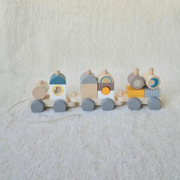 【日本Adnil LAND】一起去散步吧!積木火車