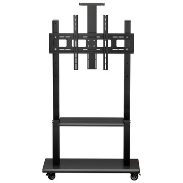 工廠直銷 特惠/免運 開立發票 電視支架 顯示器支架 掛架 電視機支架通用掛架可移動一體機萬能顯示器旋轉推車希沃底座落地