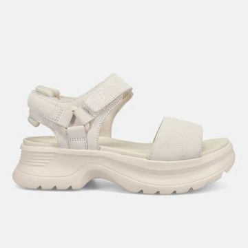 New Balance 紐巴倫 258 [SWAFSHB1] 女 運動休閒涼鞋 厚底 日系 涼鞋 絨面 米白