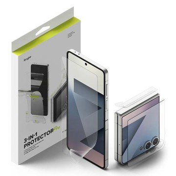 Rearth Ringke 三星 Galaxy Z Flip 7 螢幕保護貼超值組