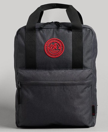 Superdry Women's Unisex Vintage Forest Backpack Dark Grey / Washed Black - Size: 1SIZE