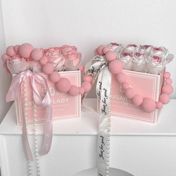 🌷花束禮物🌷玫瑰花禮盒仿真花成品花束高級感創意生日禮物教師節送老師送朋友母親節 教師節 情人節 生日禮物 永生花 仿