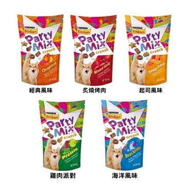 Friskies喜躍 PartyMix香酥餅60g 多種口味可選 貓零食『寵喵量販店』