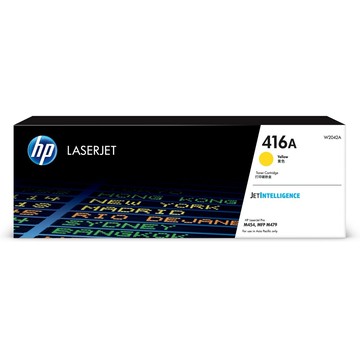 【領券優惠折300】 HP 416A 黃色原廠 LaserJet 碳粉匣(W2042A) For HP LaserJet M454 / M455 /  M479